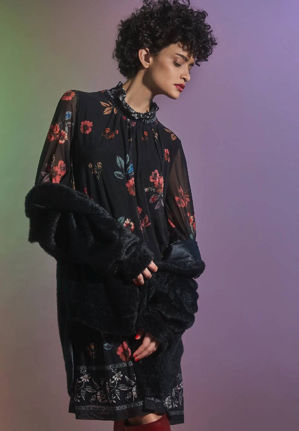 Ana Alcazar Langarmkleid Hiane 50% Rabatt mit kostenlosem Versand