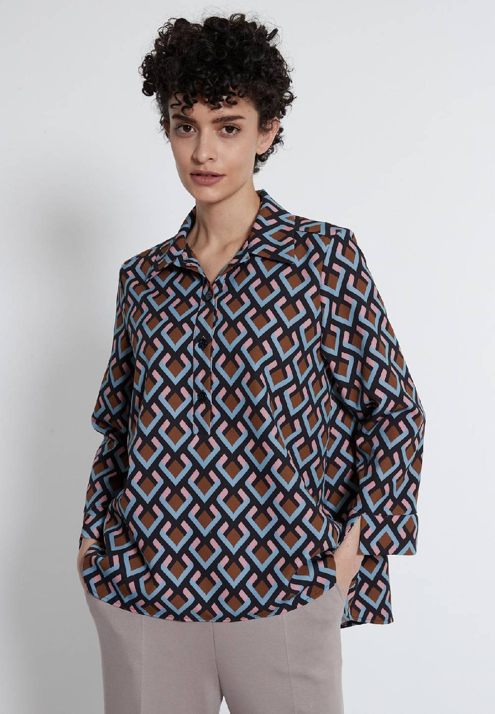 Ana Alcazar Weite Bluse Halise Fabrikverkauf