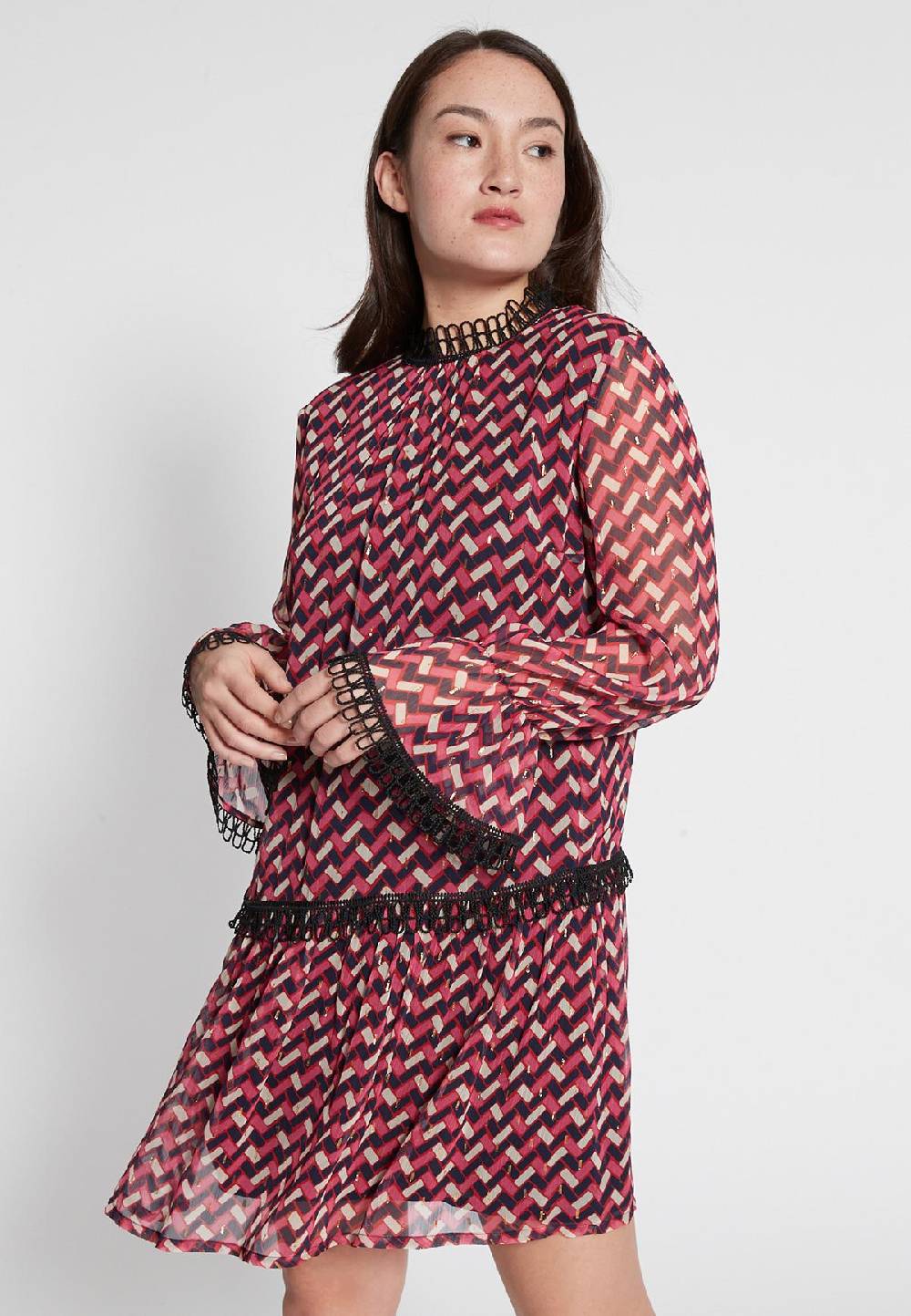 Ana Alcazar Volantkleid Hafyne Fabrik Onlineshop