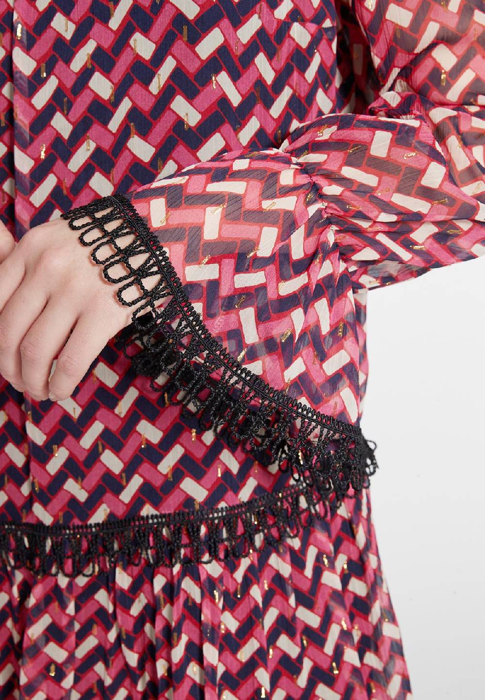 Ana Alcazar Volantkleid Hafyne Fabrik Onlineshop
