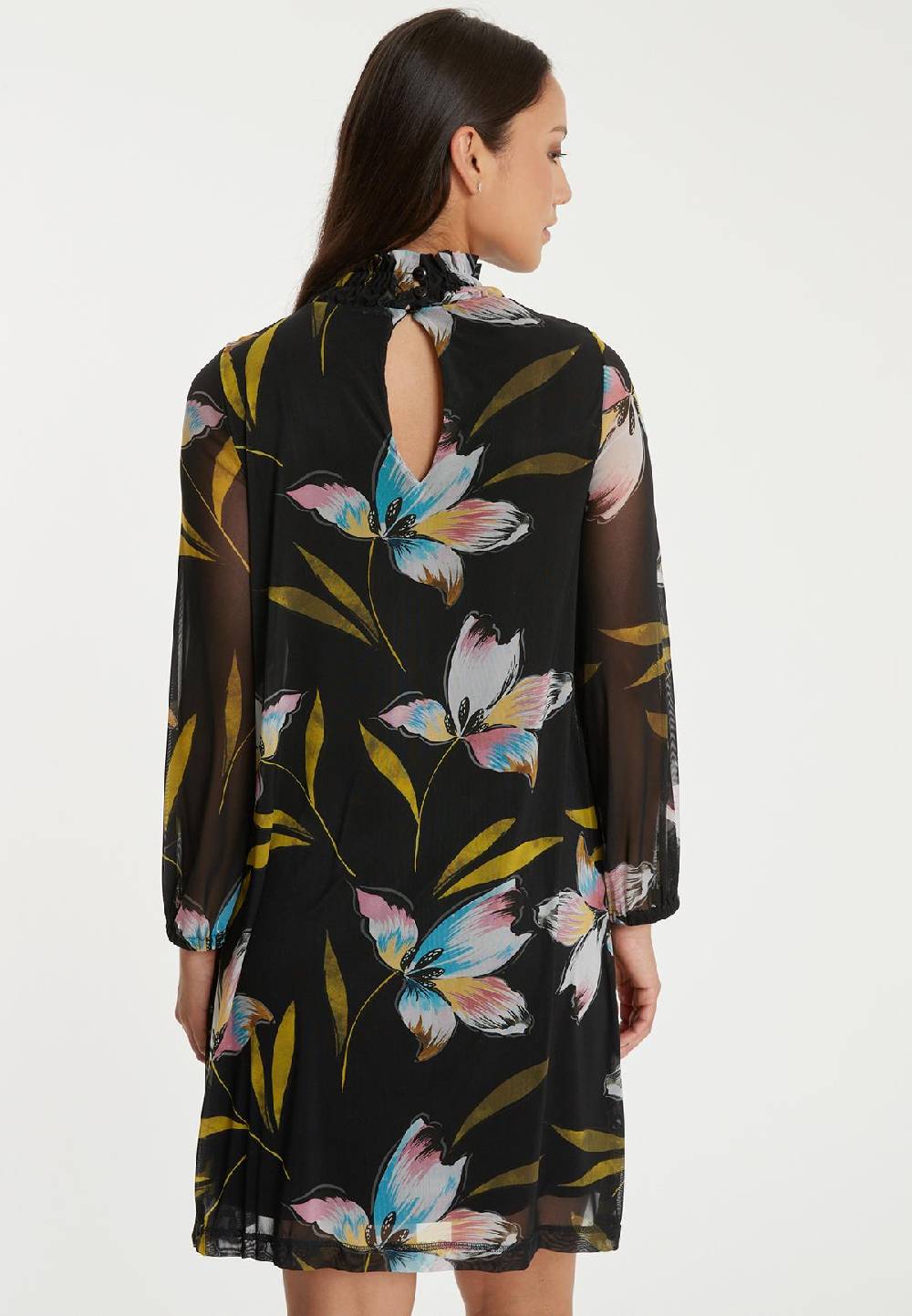Ana Alcazar Langarmkleid Saabi Black Friday