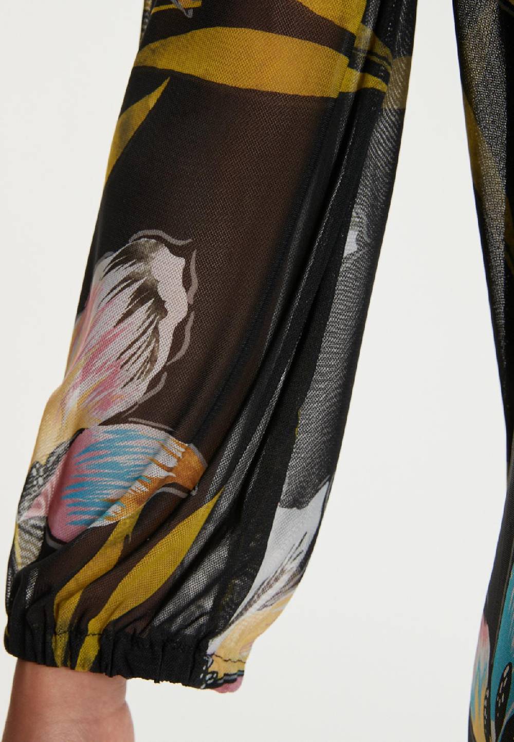 Ana Alcazar Langarmkleid Saabi Black Friday