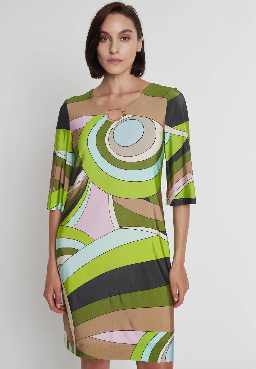 Ana Alcazar Printkleid Pirya Lagerräumung