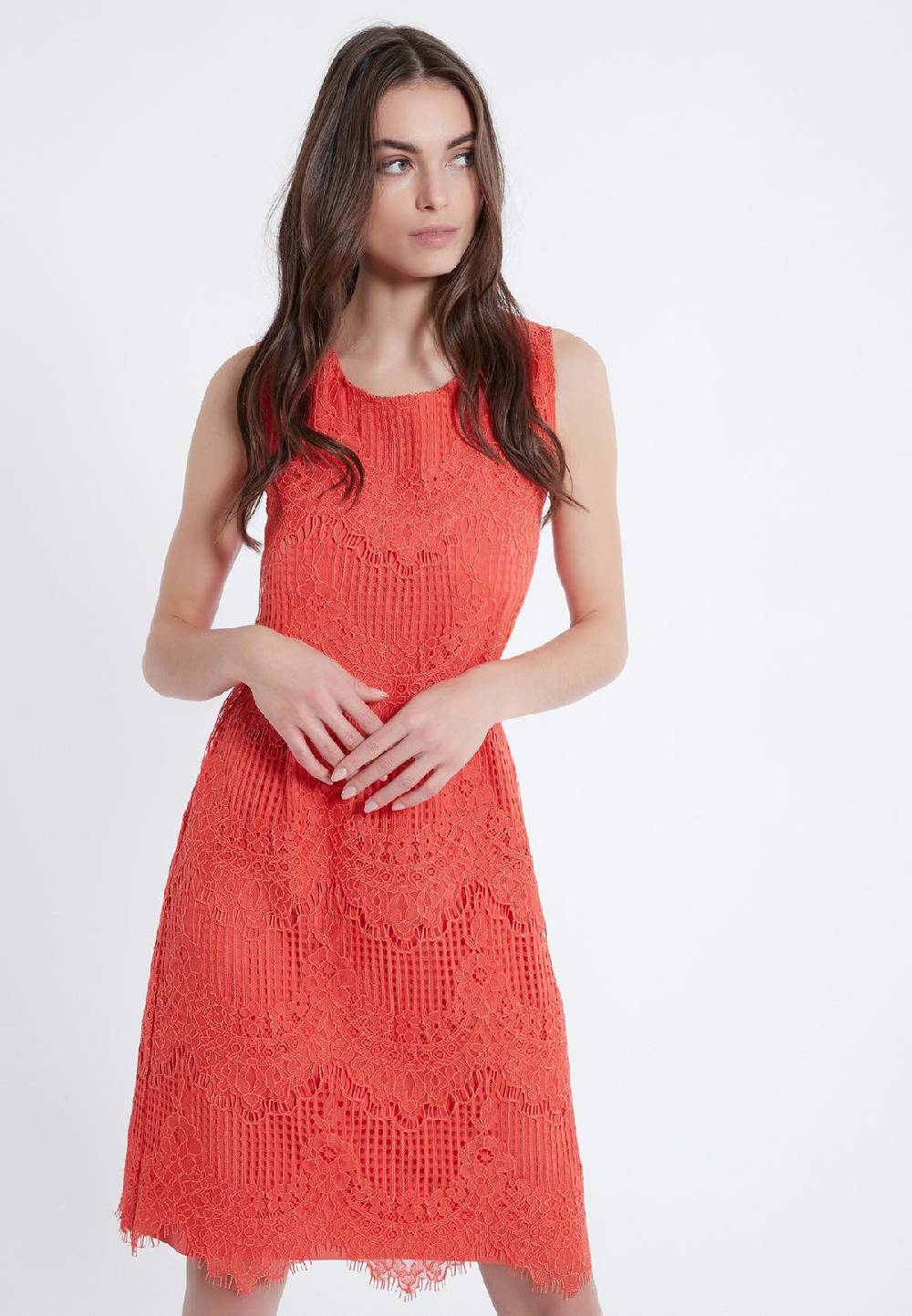 Ana Alcazar Spitzenkleid Afine Zeitbegrenzte Promotion