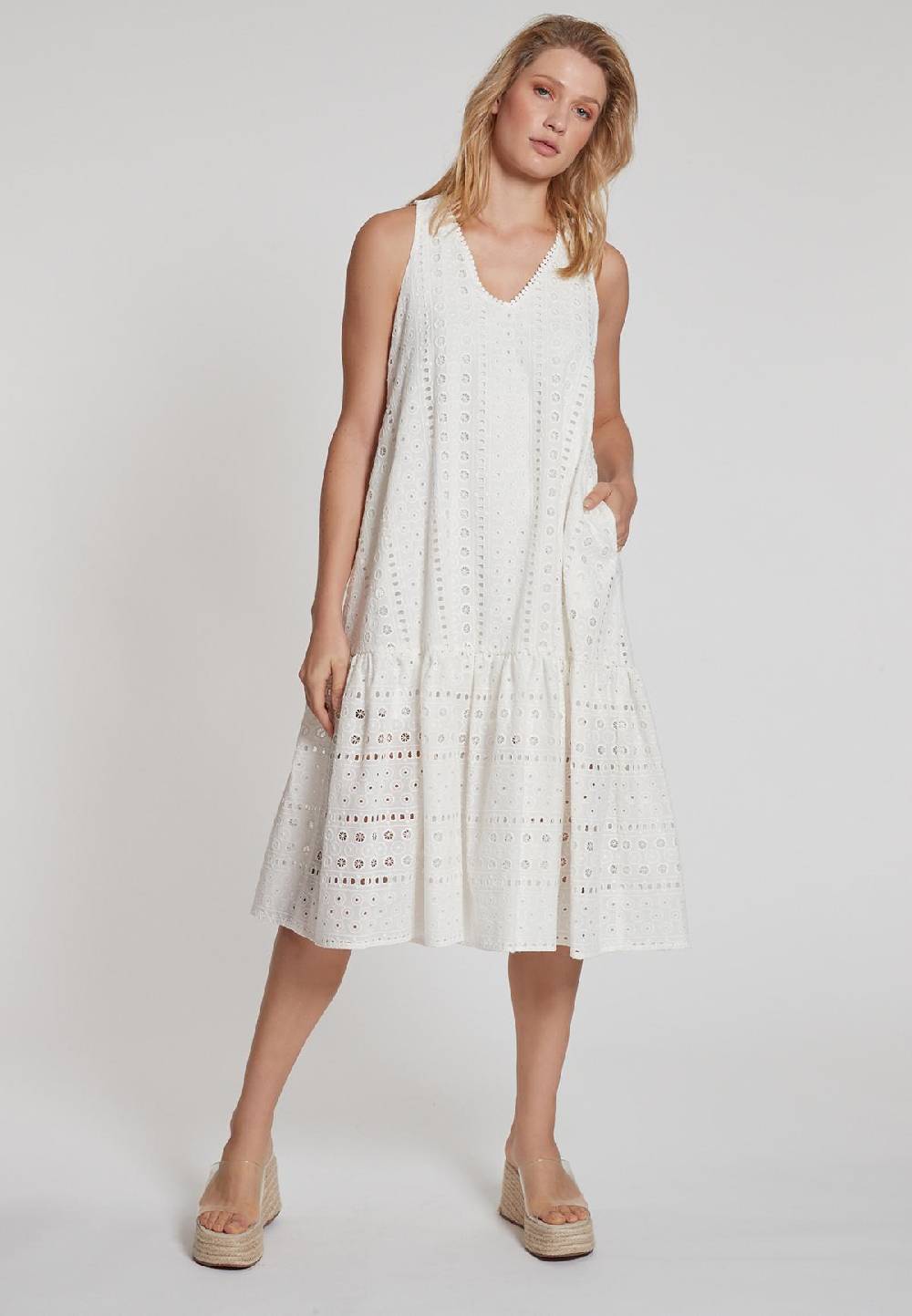 Ana Alcazar Midikleid Gillena Nur noch ein Tag übrig