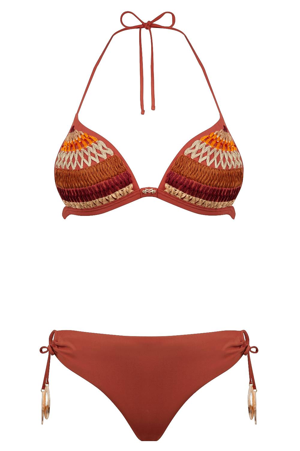 Maryan Mehlhorn HAND-EMBROIDERED PUSH-UP TOP Muttertagsangebot