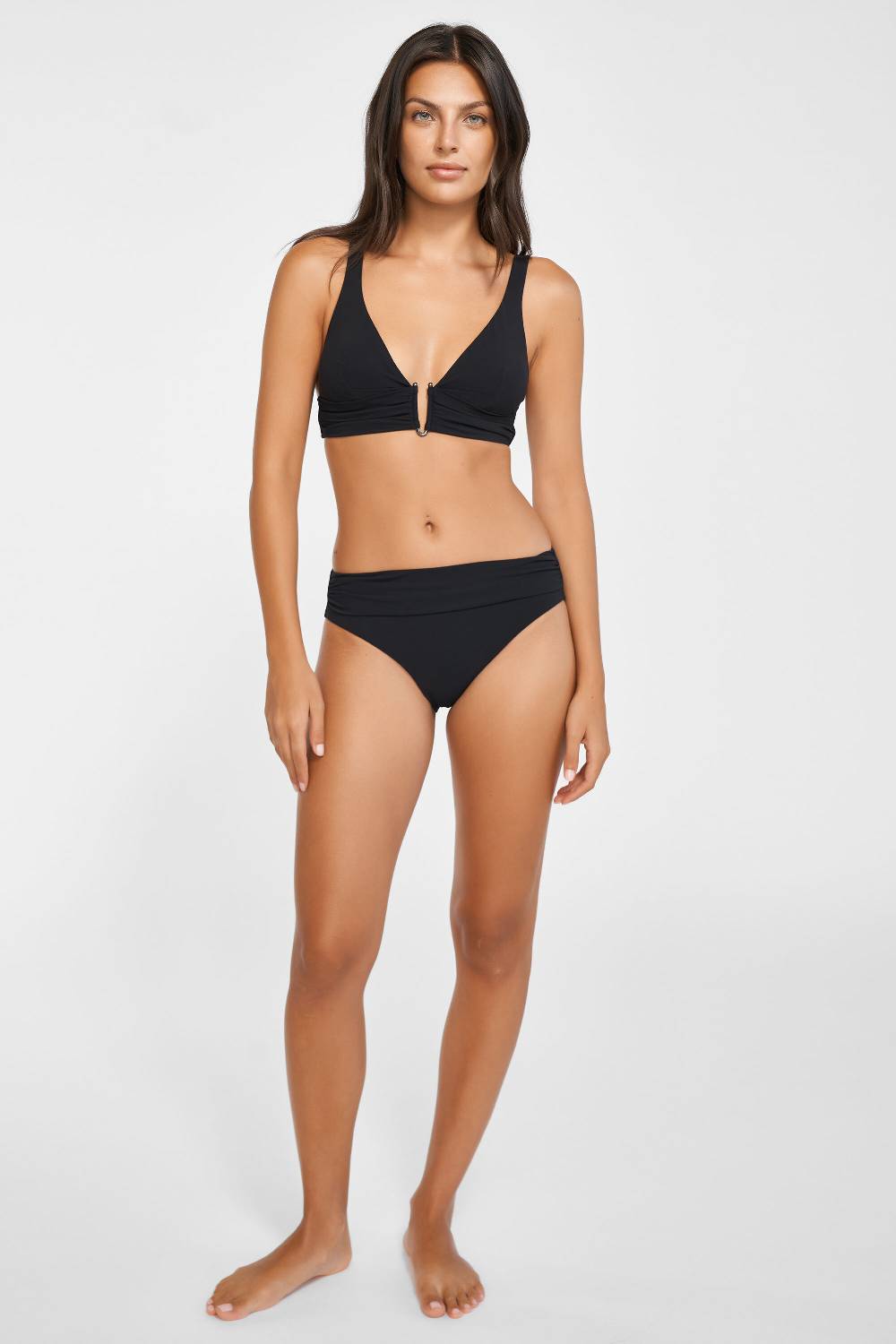 Maryan Mehlhorn LOW-PLUNGE TOP