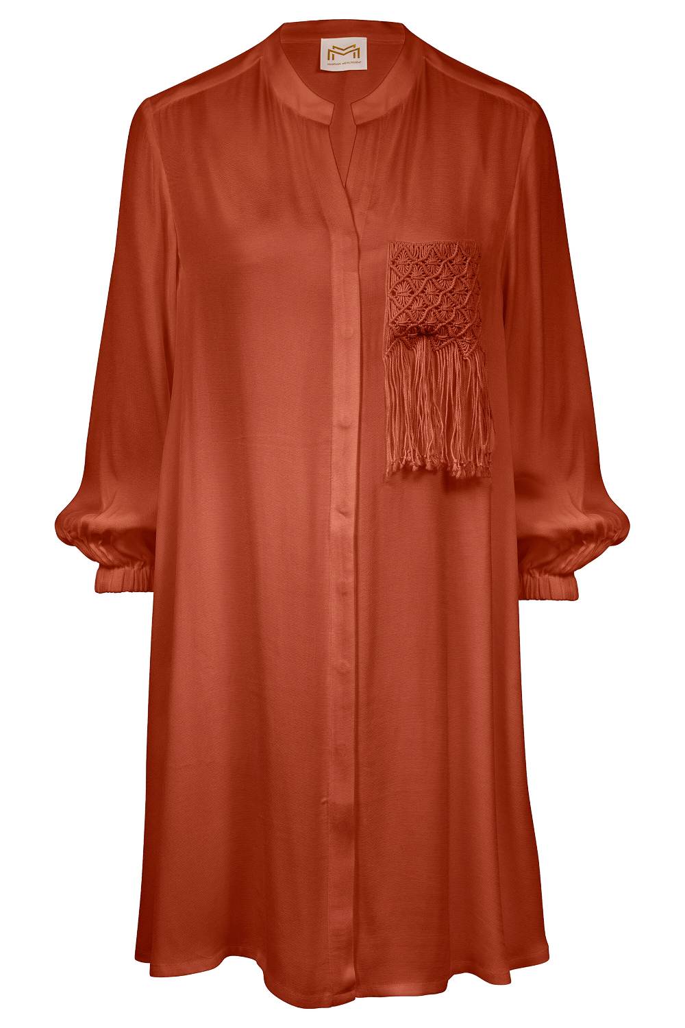 Maryan Mehlhorn BUTTONED TUNIC Günstiger Verkauf
