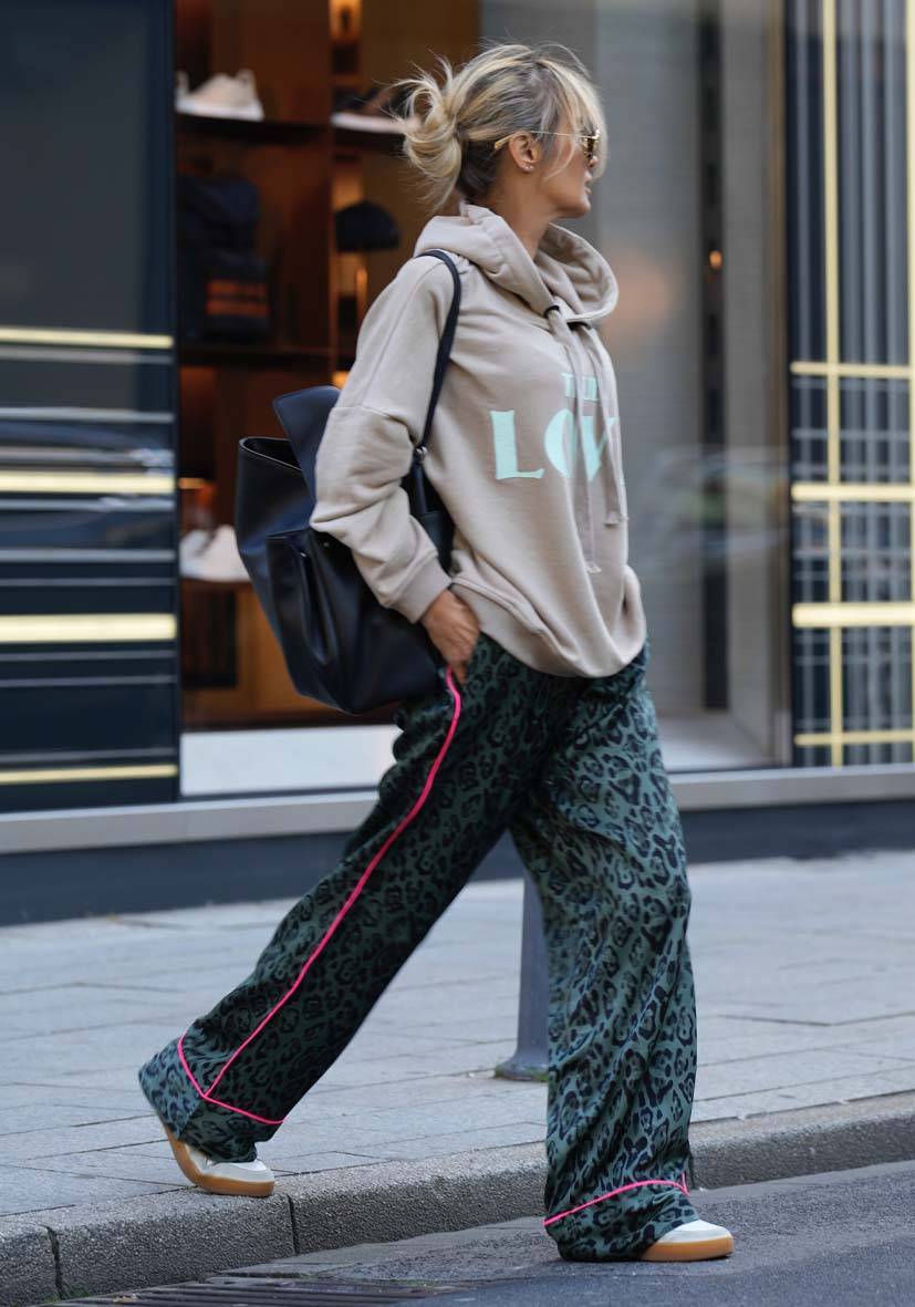 Miss Goodlife Pants Leo Love – green Verkauf