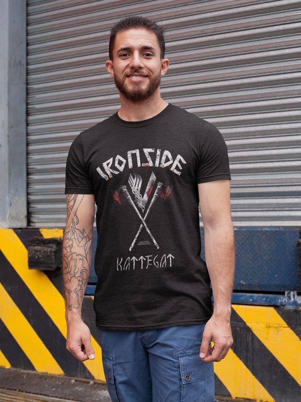 Nastrovje Potsdam Vikings Ironside Herren T-Shirt schwarz Exklusivangebot