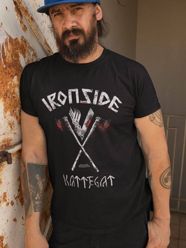 Nastrovje Potsdam Vikings Ironside Herren T-Shirt schwarz Exklusivangebot