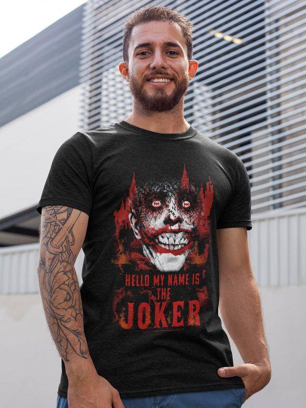 Nastrovje Potsdam Batman Burn Herren T-Shirt schwarz Online Outlet