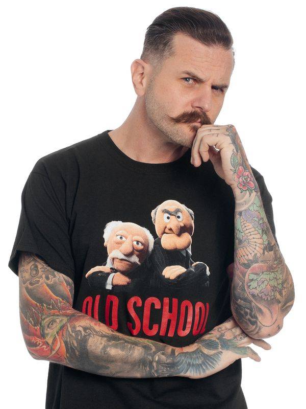 Nastrovje Potsdam The Muppets Old school Herren T-Shirt schwarz Exklusive Angebote