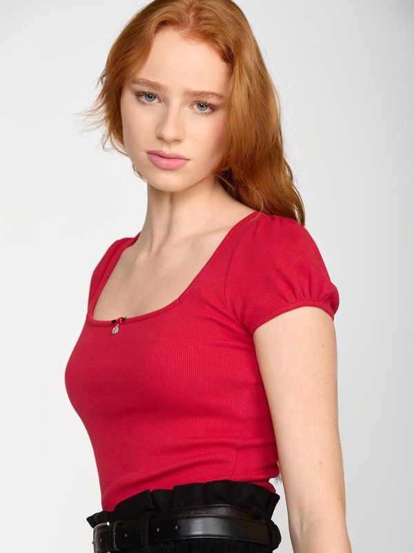 Nastrovje Potsdam Vive Maria Red Girl Damen T-Shirt rot Tägliche Deals