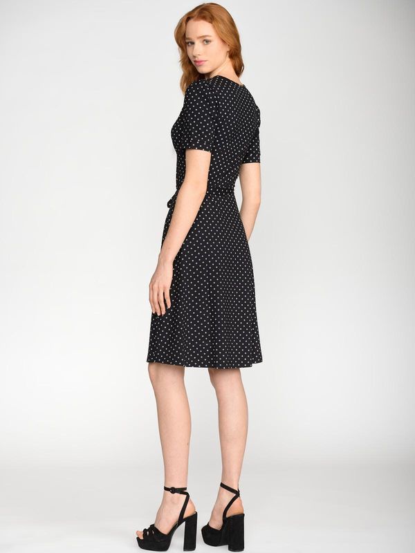Nastrovje Potsdam Vive Maria Vintage Èmelie Damen A-Linien-Kleid schwarz allover Sonderangebote