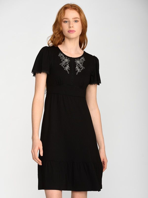 Nastrovje Potsdam Vive Maria Chez Marie Damen A-Linien-Kleid schwarz Tiefpreis