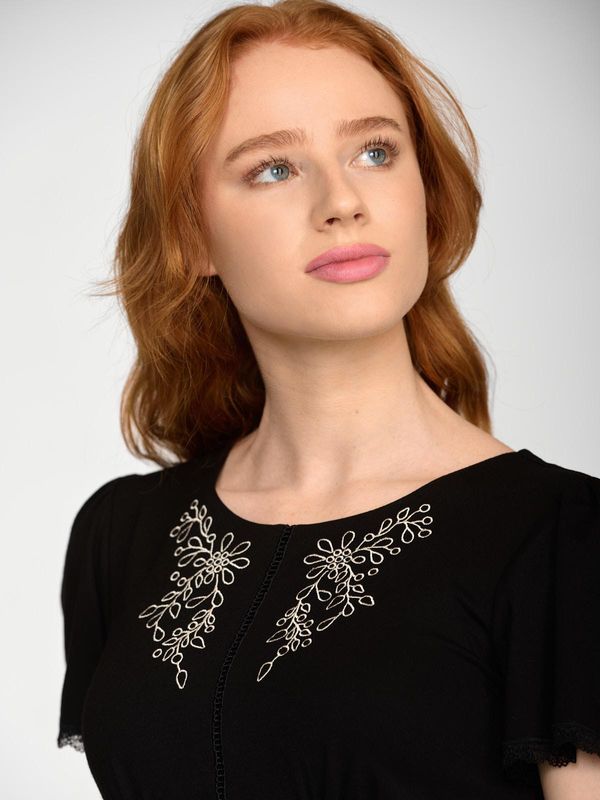 Nastrovje Potsdam Vive Maria Chez Marie Damen A-Linien-Kleid schwarz Tiefpreis