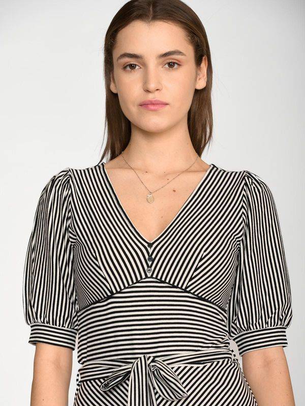 Nastrovje Potsdam Vive Maria Love Ahoi Damen A-Linien-Kleid schwarz/weiß Wochenangebot