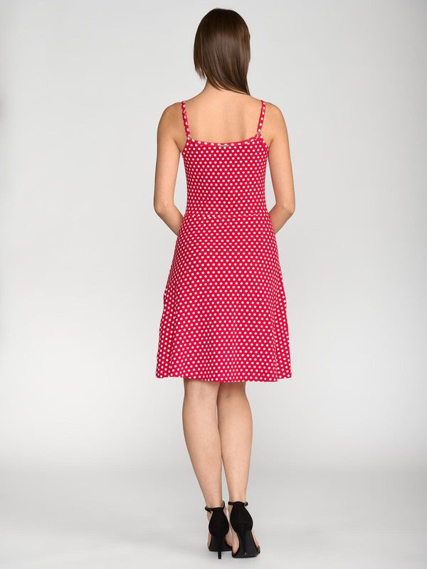 Nastrovje Potsdam Pussy Deluxe Dotties Classic Dress female rot allover Vierteljährliche Förderung