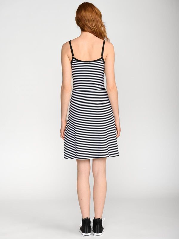 Nastrovje Potsdam Pussy Deluxe Stripey Classic Dress female schwarz/weiß Nur noch ein Tag übrig