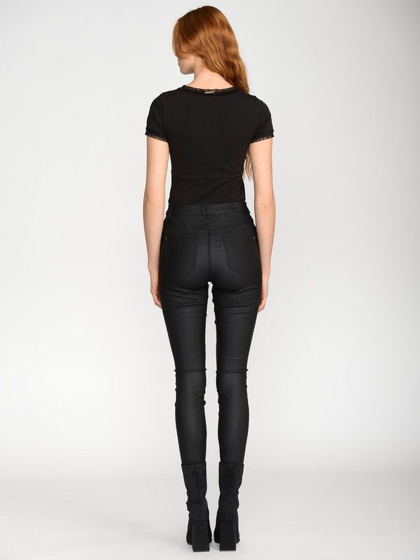 Nastrovje Potsdam Pussy Deluxe Bow On Black Shirt female schwarz Riesige Rabatte