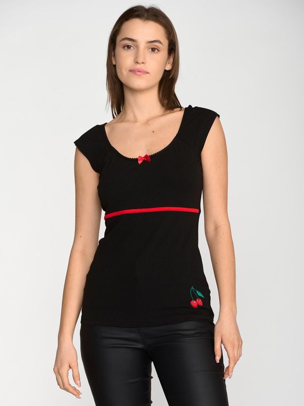 Nastrovje Potsdam Pussy Deluxe Black Evie Shirt female schwarz 50% Rabatt mit kostenlosem Versand