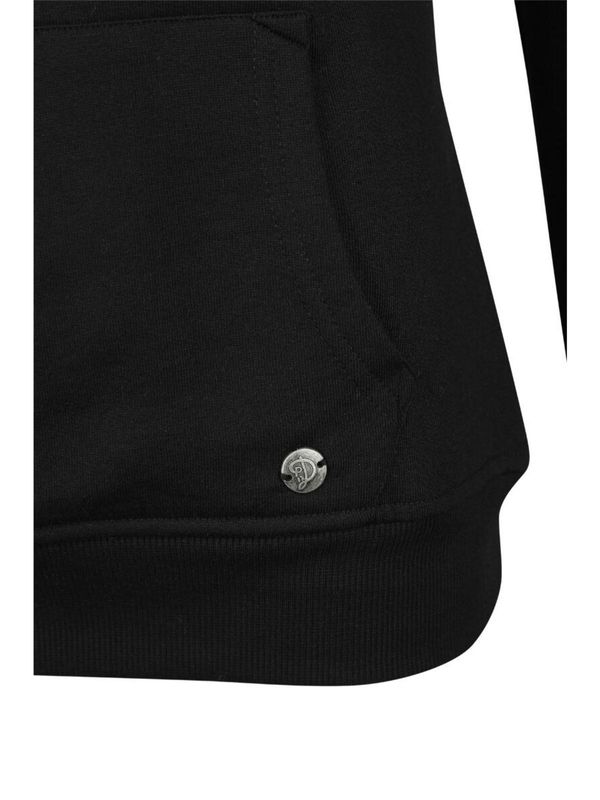 Nastrovje Potsdam Pussy Deluxe Special Leo Shawl Hoodie Damen Kapuzenpullover schwarz/allover Fabrikladen