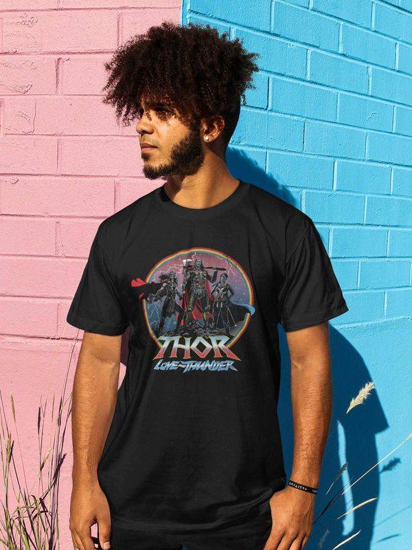 Nastrovje Potsdam Thor Heros Logo Herren T-Shirt schwarz Fabrikverkauf