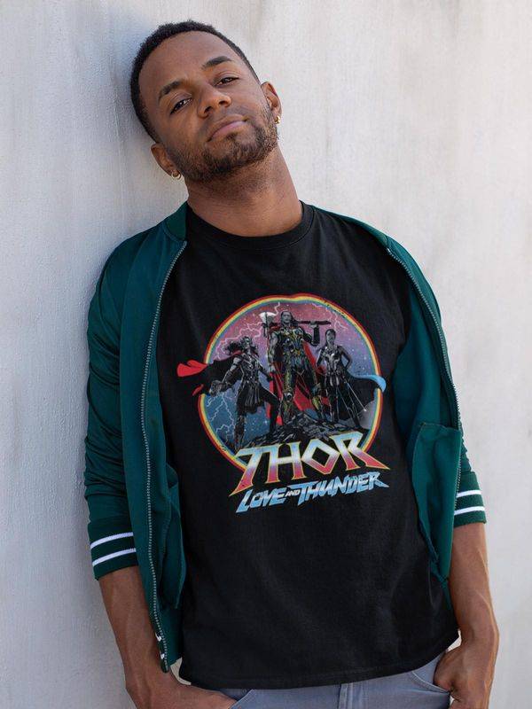 Nastrovje Potsdam Thor Heros Logo Herren T-Shirt schwarz Fabrikverkauf