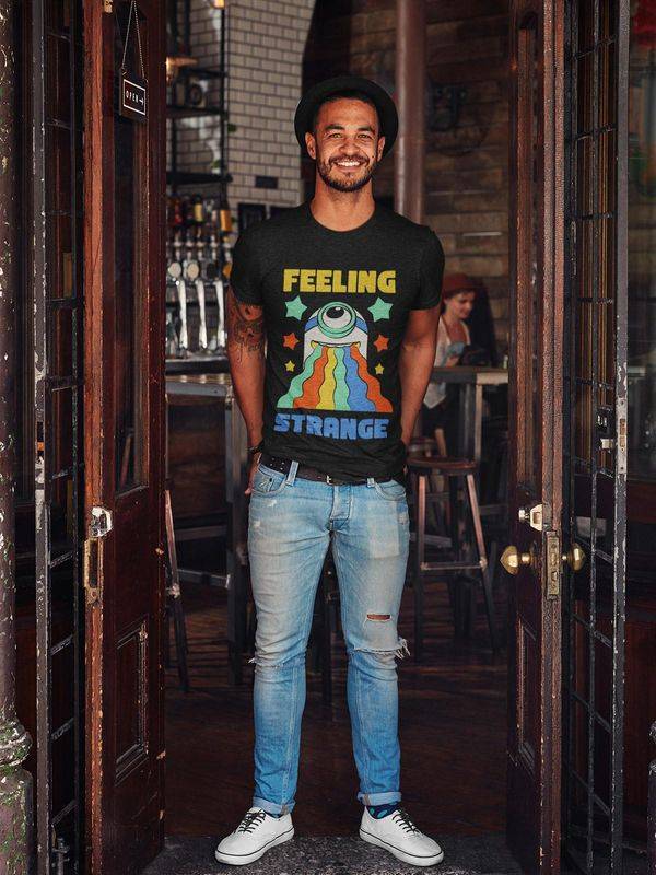 Nastrovje Potsdam Minions Feeling Strange Herren T-Shirt schwarz Fabrik Onlineshop