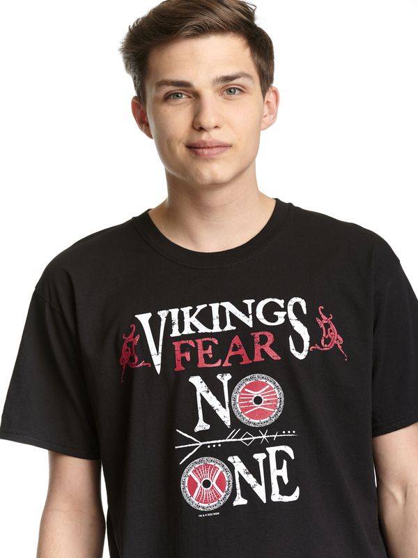 Nastrovje Potsdam Vikings Valhalla Vikings Fear No One Herren T-Shirt schwarz Großer Ausverkauf