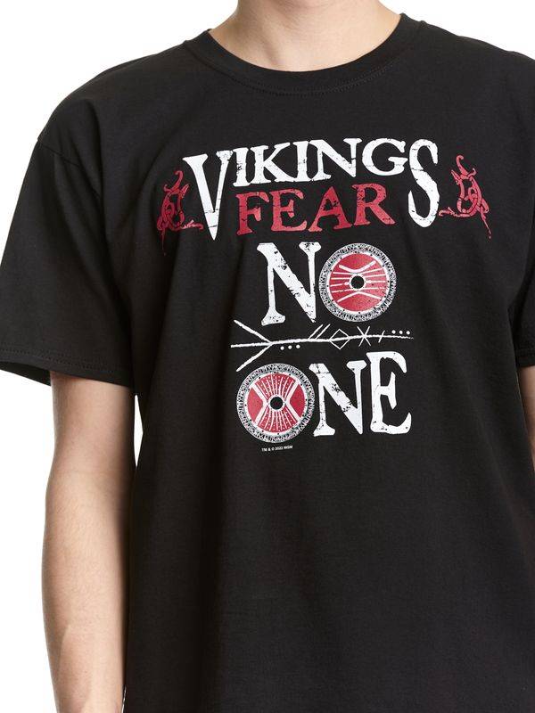 Nastrovje Potsdam Vikings Valhalla Vikings Fear No One Herren T-Shirt schwarz Großer Ausverkauf