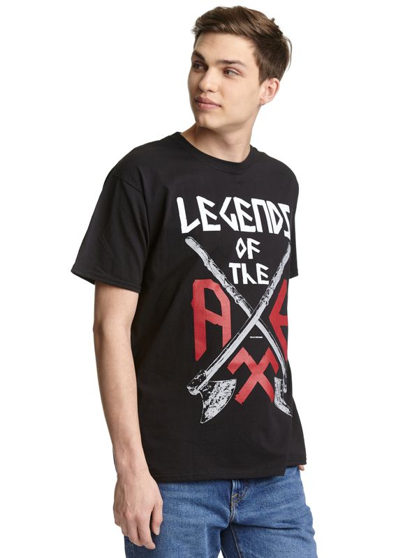 Nastrovje Potsdam Vikings Valhalla Legends of the Axe Herren T-Shirt schwarz Begrenztes Angebot