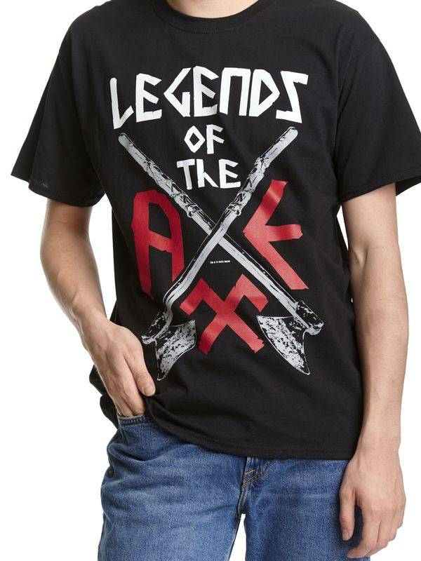 Nastrovje Potsdam Vikings Valhalla Legends of the Axe Herren T-Shirt schwarz Begrenztes Angebot