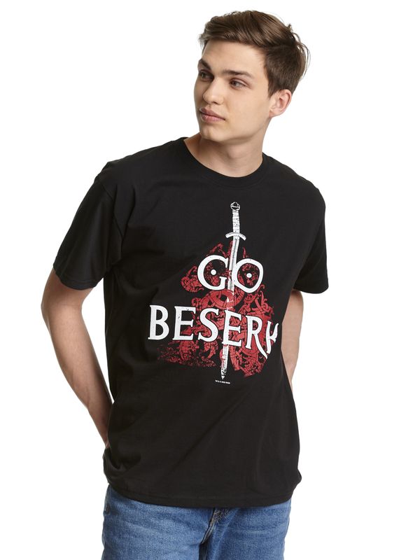 Nastrovje Potsdam Vikings Valhalla Go Beserk Herren T-Shirt schwarz Online Shopping