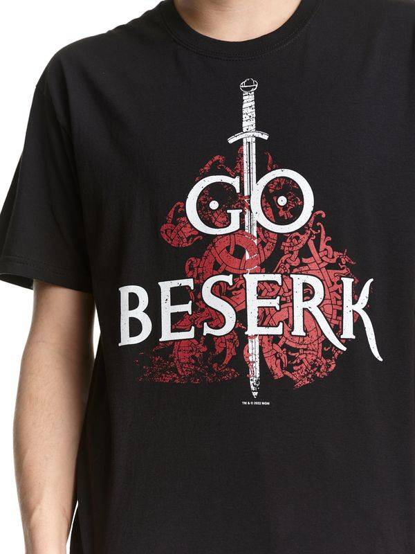Nastrovje Potsdam Vikings Valhalla Go Beserk Herren T-Shirt schwarz Online Shopping