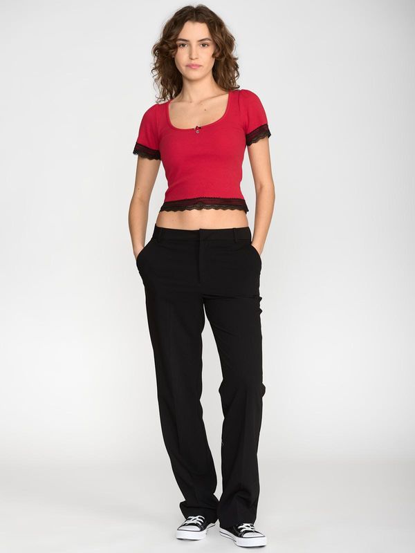 Nastrovje Potsdam Vive Maria Sweet Cropped Shirt Damen T-Shirt rot Vatertagsangebot
