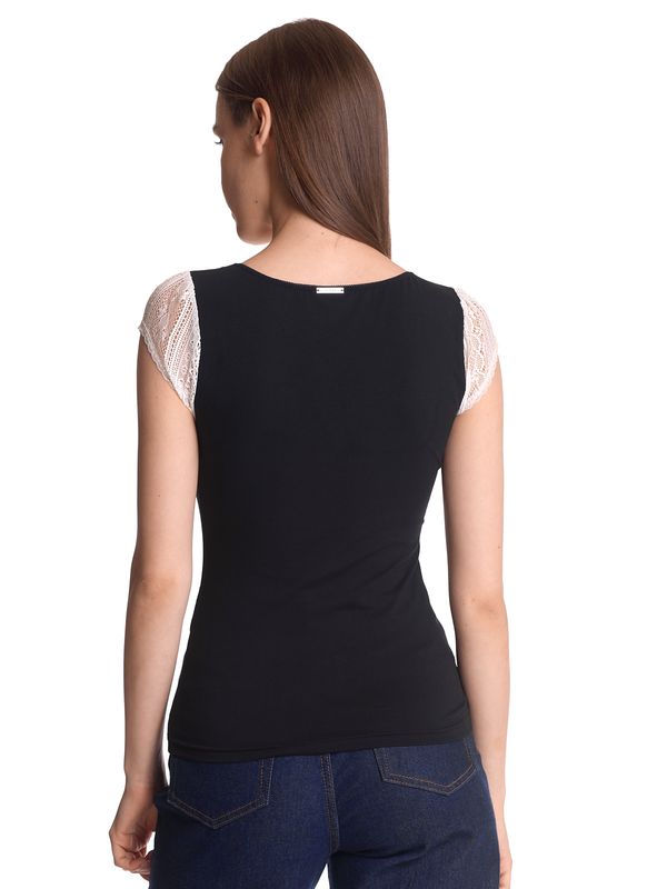 Nastrovje Potsdam Vive Maria Meadow Kiss Damen Spitzentop schwarz/creme Top Angebot