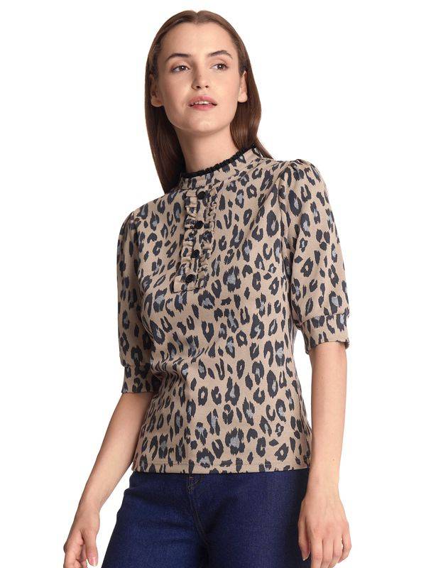 Nastrovje Potsdam Vive Maria Leo Dream Damen Rundhalsshirt leo Neueste Mode