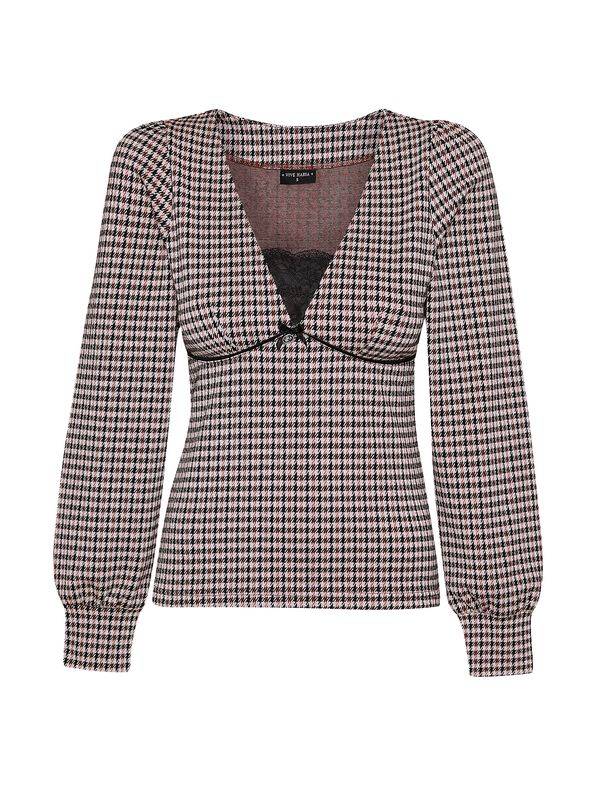Nastrovje Potsdam Vive Maria Dandy Time Damen Langarmshirt creme/allover Blitzangebot