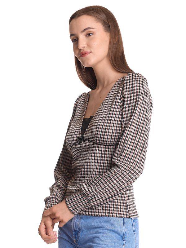 Nastrovje Potsdam Vive Maria Dandy Time Damen Langarmshirt creme/allover Blitzangebot