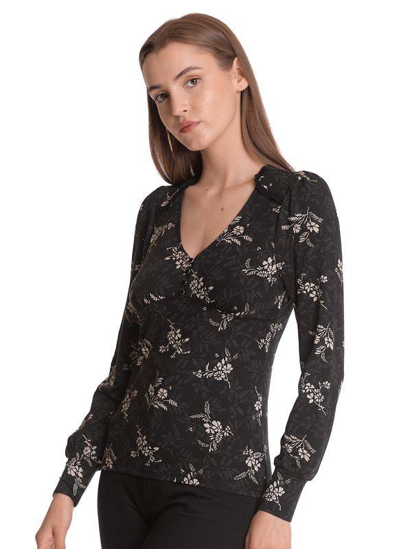 Nastrovje Potsdam Vive Maria Reverie Damen Langarmshirt schwarz allover Tägliche Deals