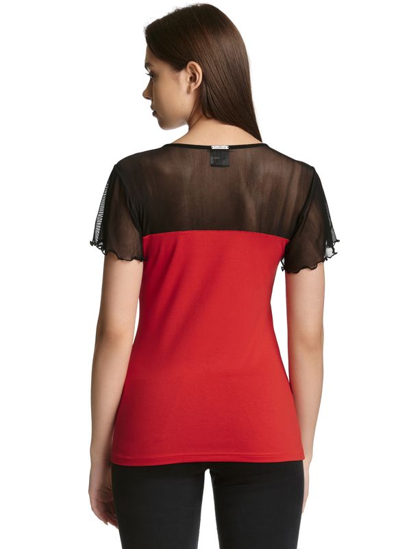 Nastrovje Potsdam Pussy Deluxe Red Lovley Chic Damen T-Shirt rot Begrenzte Freigabe