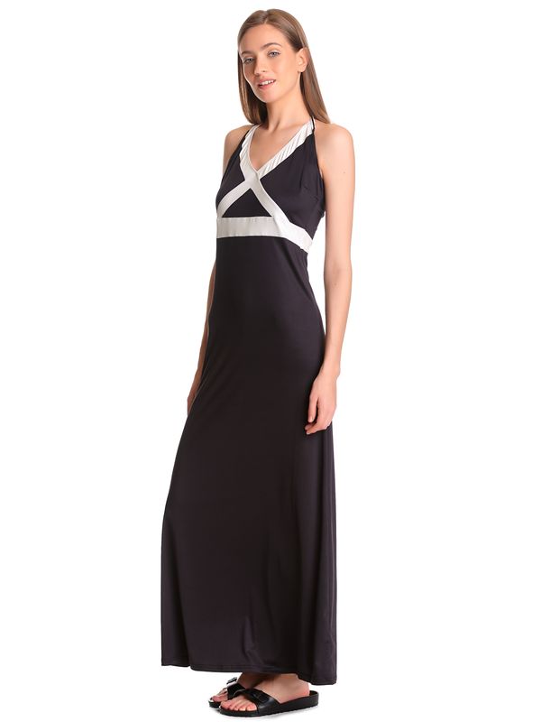 Nastrovje Potsdam Pussy Deluxe Criss Cross Damen Strandkleid schwarz/weiß JETZT KAUFEN