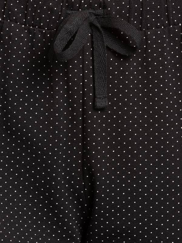 Nastrovje Potsdam Pussy Deluxe Dotties Damen Schlafhose schwarz allover Nur für heute
