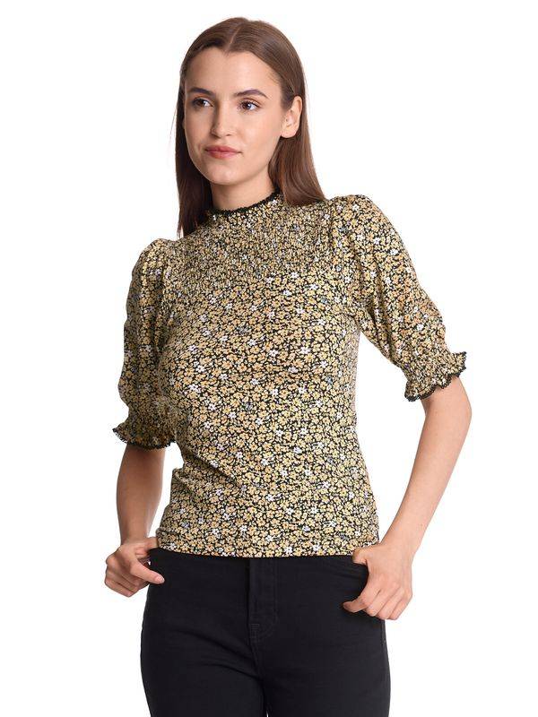 Nastrovje Potsdam Vive Maria Golden Day Smoke Damen Blusenshirt dunkelgelb allover Versandkostenfrei