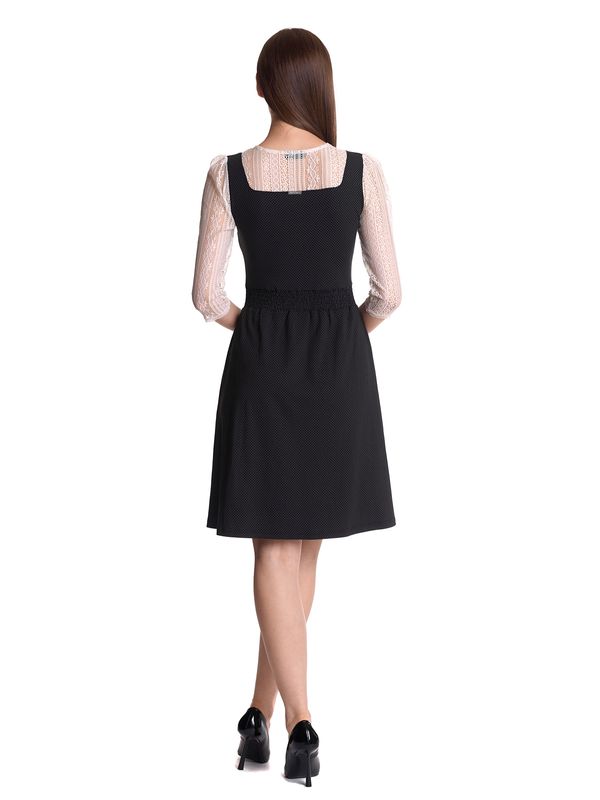 Nastrovje Potsdam Vive Maria Meadow Girl Damen A-Linien-Kleid creme/schwarz Begrenztes Angebot