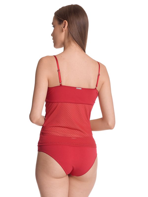 Nastrovje Potsdam Vive Maria Red Boudoir Damen Wäscheset: Top mit Panty rot Cyber Monday
