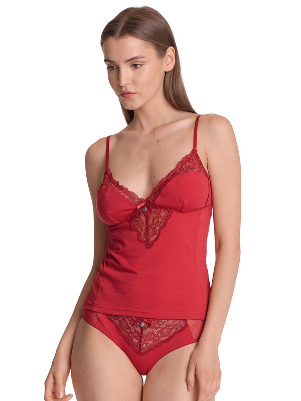 Nastrovje Potsdam Vive Maria Red Boudoir Damen Wäscheset: Top mit Panty rot Cyber Monday