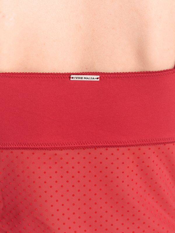 Nastrovje Potsdam Vive Maria Red Boudoir Damen Wäscheset: Top mit Panty rot Cyber Monday